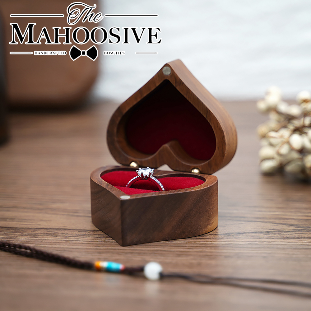 Ring Binder Box - ring box for wedding ceremony Vintage