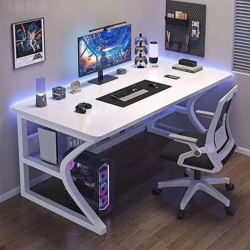 Q Minimalist Console Computer  – обзор и цена Desk Setup White