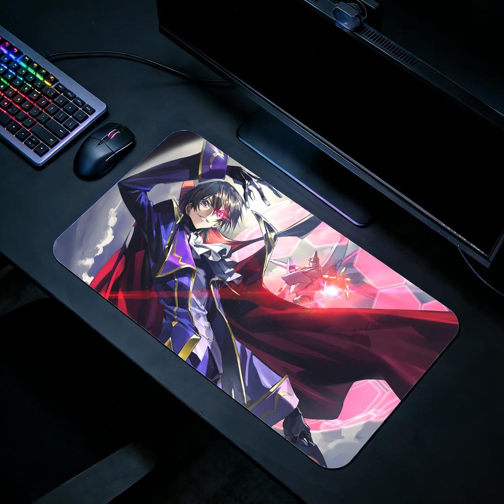 Gaming Mouse Pad CCode Geass M – обзор и цена Desk Setup With Laptop