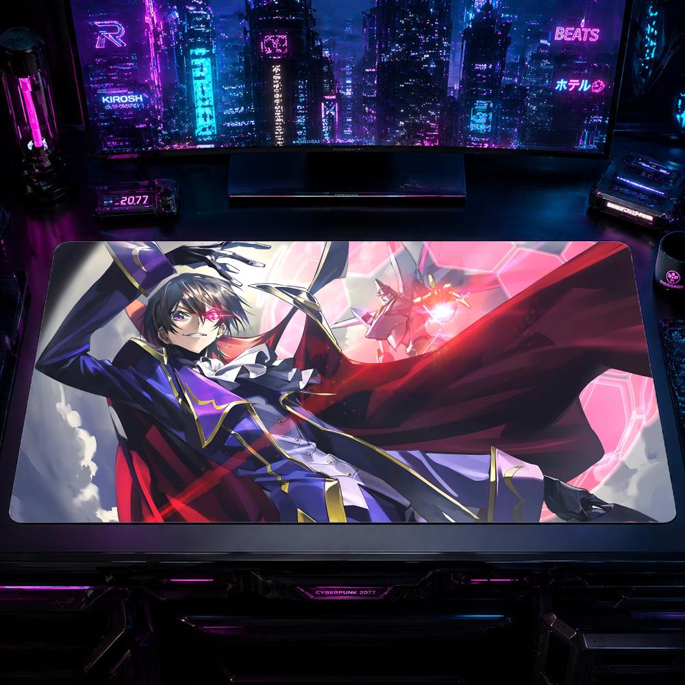 Gaming Mouse Pad CCode Geass M – обзор и цена Desk Setup With Laptop