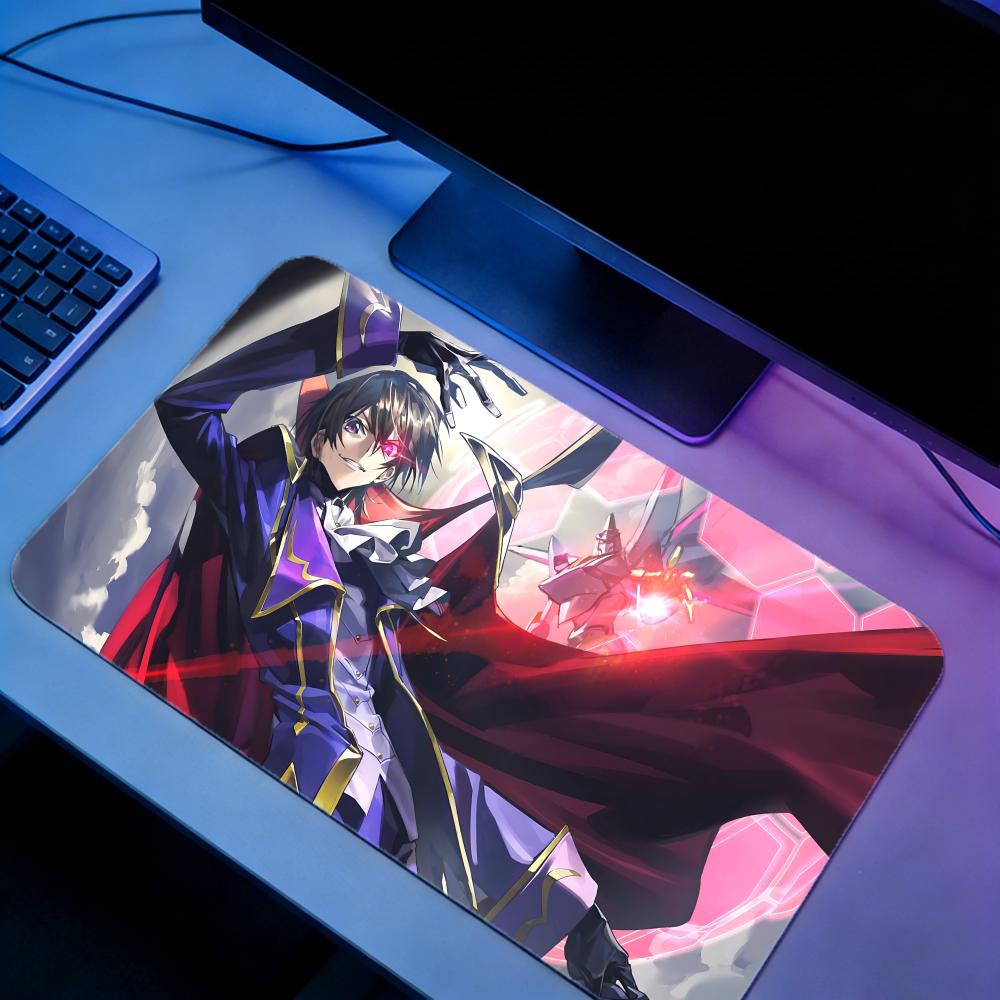 Gaming Mouse Pad CCode Geass M – обзор и цена Desk Setup With Laptop