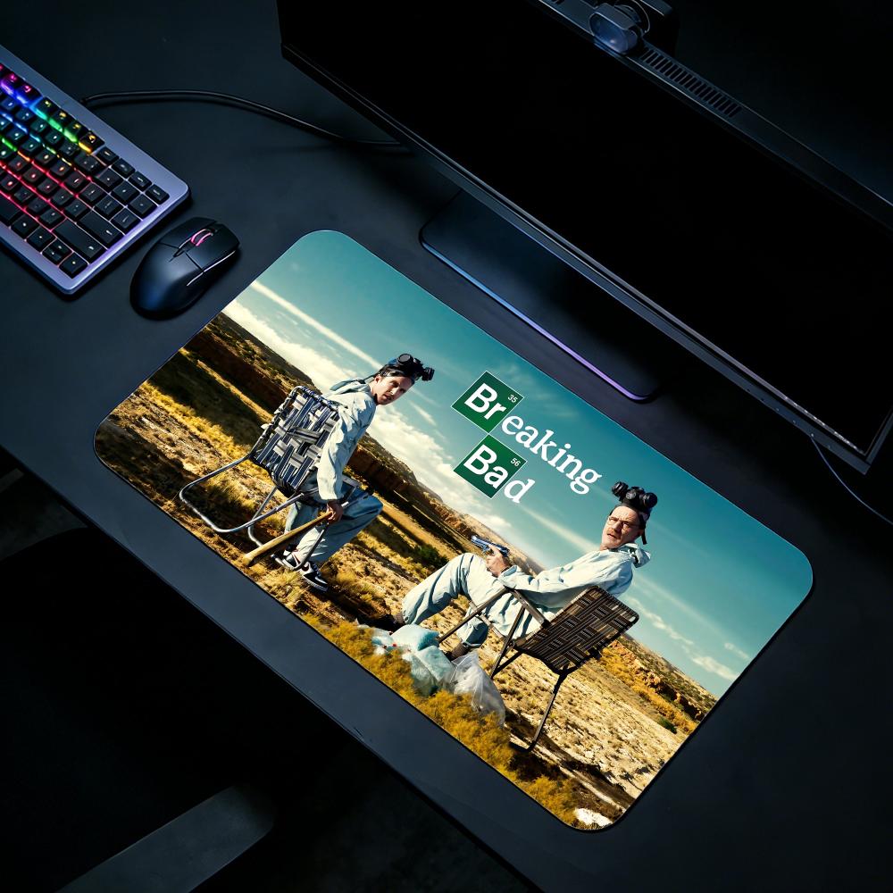 Gaming Mouse Pad BBreaking Bad – обзор и цена Desk Setup With Laptop