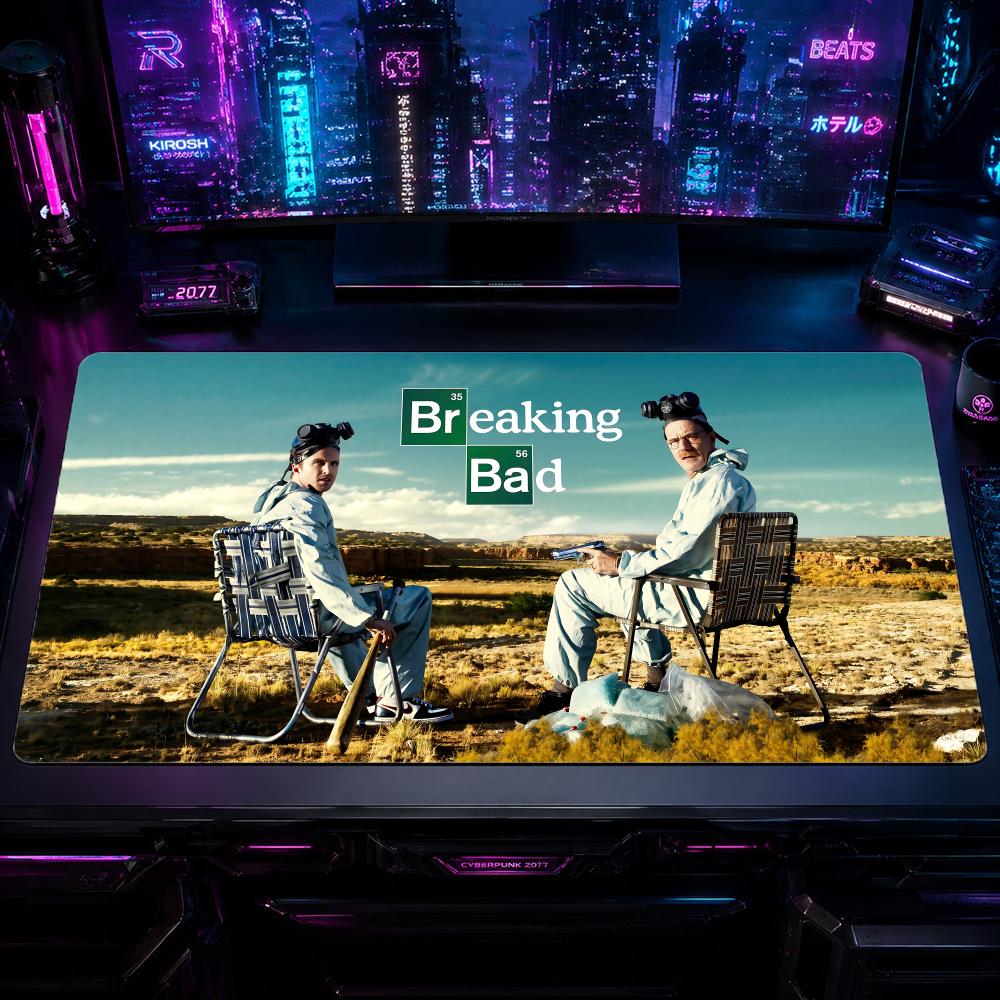 Gaming Mouse Pad BBreaking Bad – обзор и цена Desk Setup With Laptop