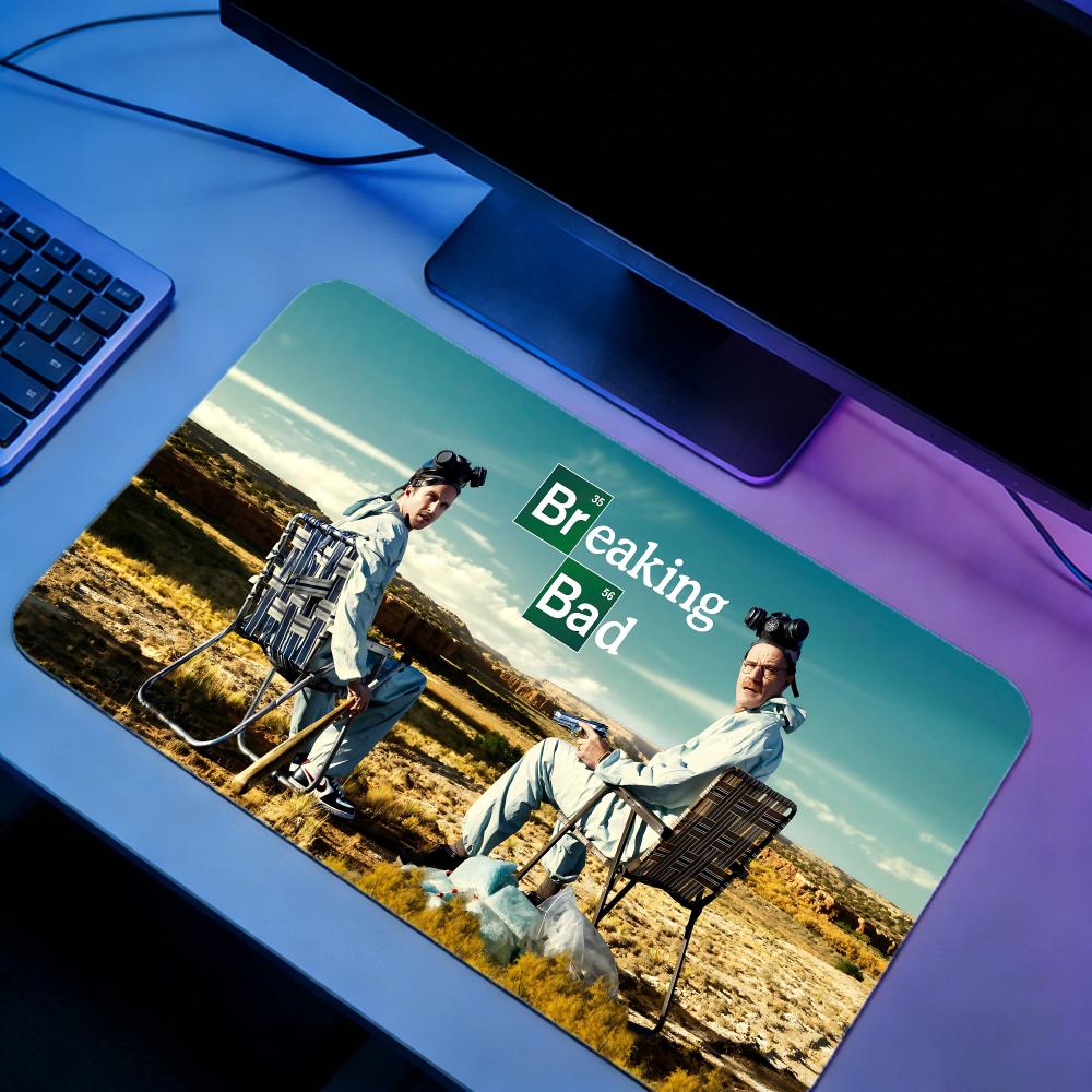 Gaming Mouse Pad BBreaking Bad – обзор и цена Desk Setup With Laptop
