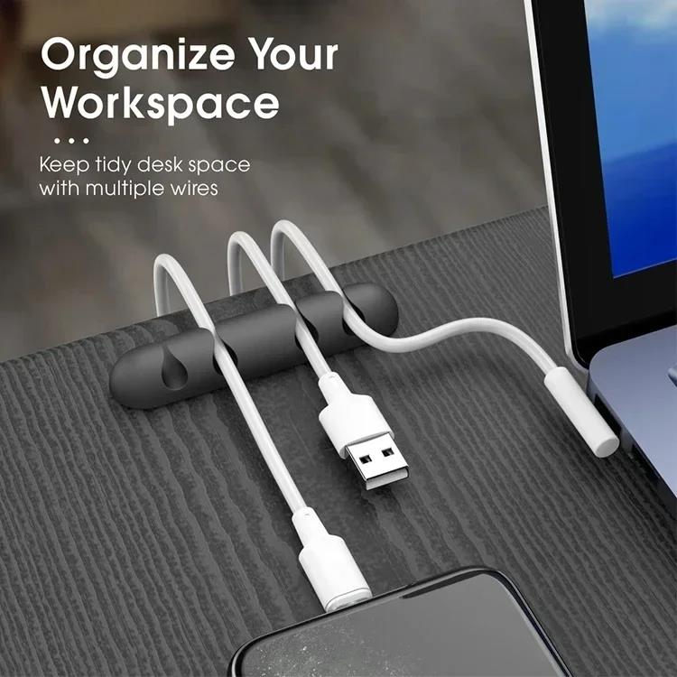 Mouse Wire Organizer Holds Mou – обзор и цена Desk Setup Organizer