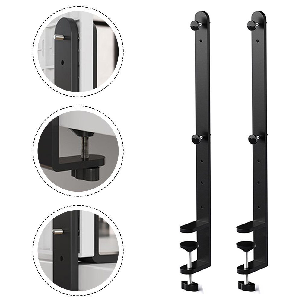 2pcs Extended Desk Clamp Naill – обзор и цена Desk Setup Pegboard