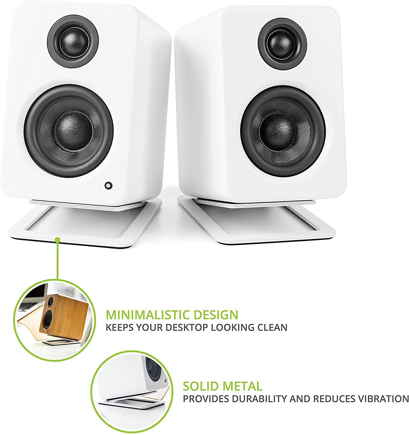 2pcs Desktop Speaker Stands fo – обзор и цена Desk Setup With Speakers