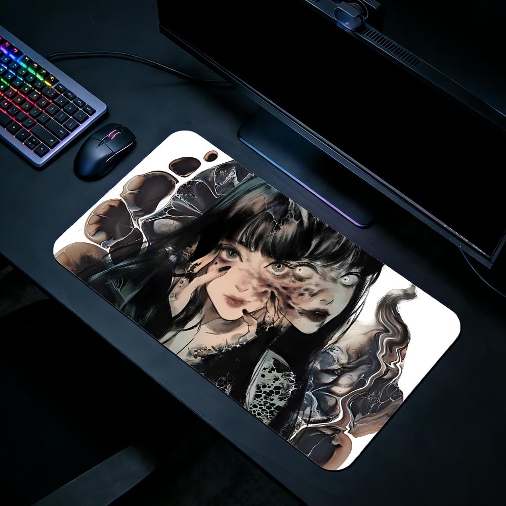 Gaming Mouse Pad JJunji Ito Co – обзор и цена Desk Setup With Laptop