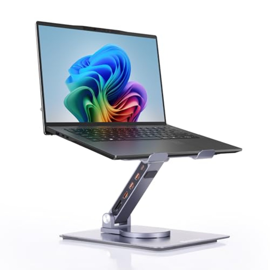 Desk setup laptop stand with a – обзор и цена Desk Setup With Laptop