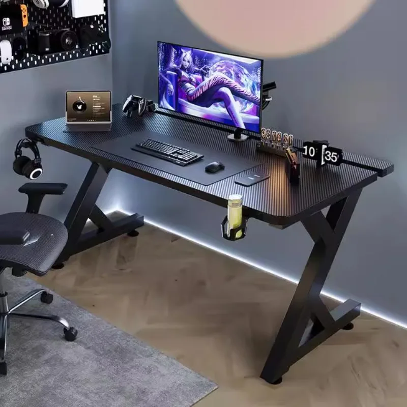 Q Minimalist Black Computer De – обзор и цена Desk Setup Black
