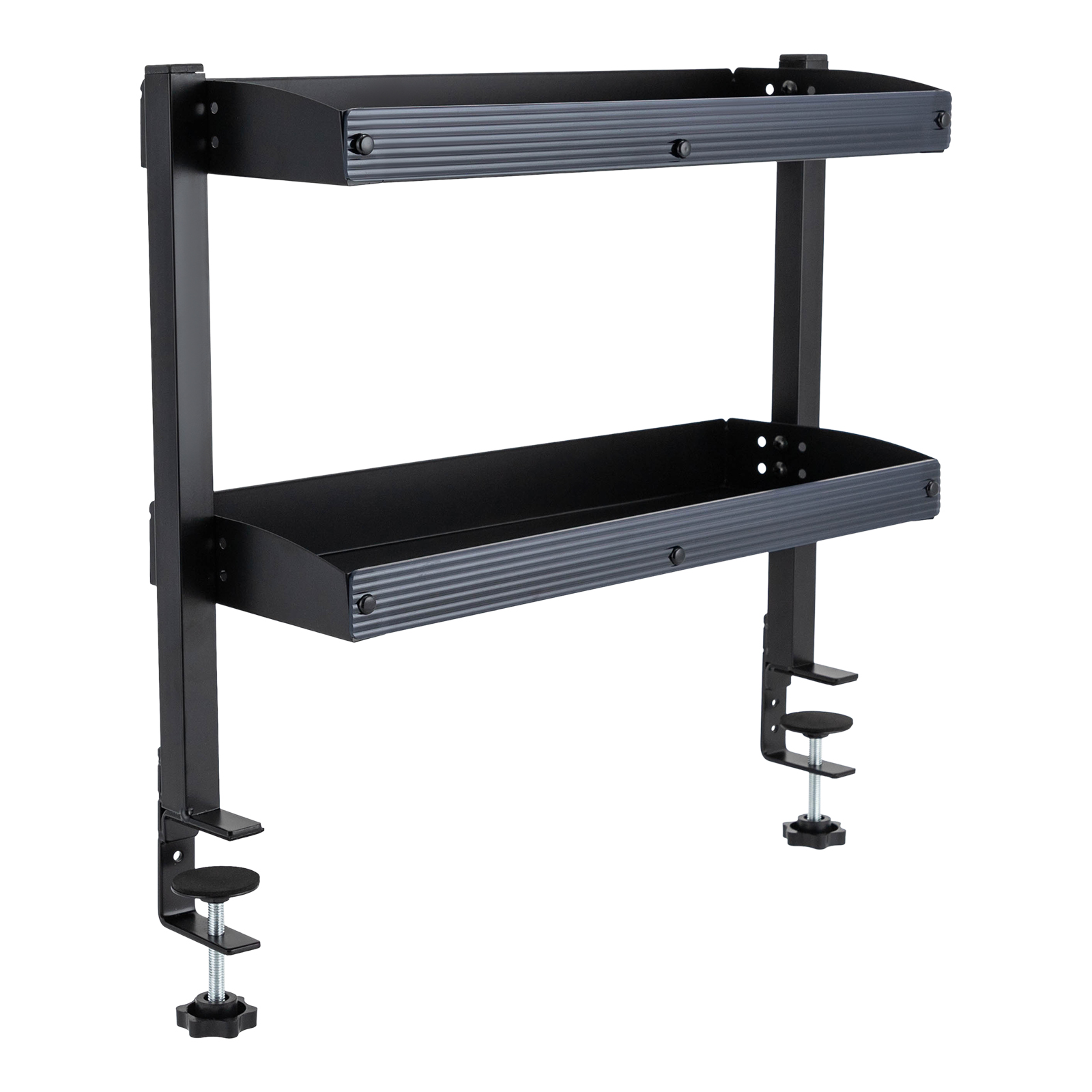 Clamp-on Desk Shelf, 2-Tier, A – обзор и цена Desk Setup Black