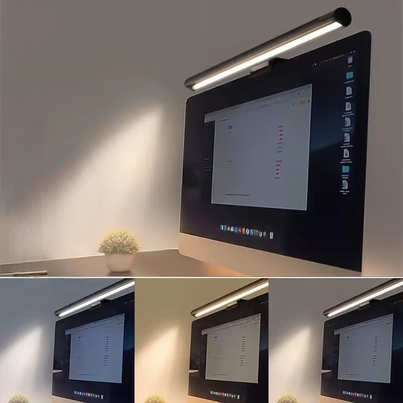 LED Monitor Light Hanging Desk – обзор и цена Desk Setup White