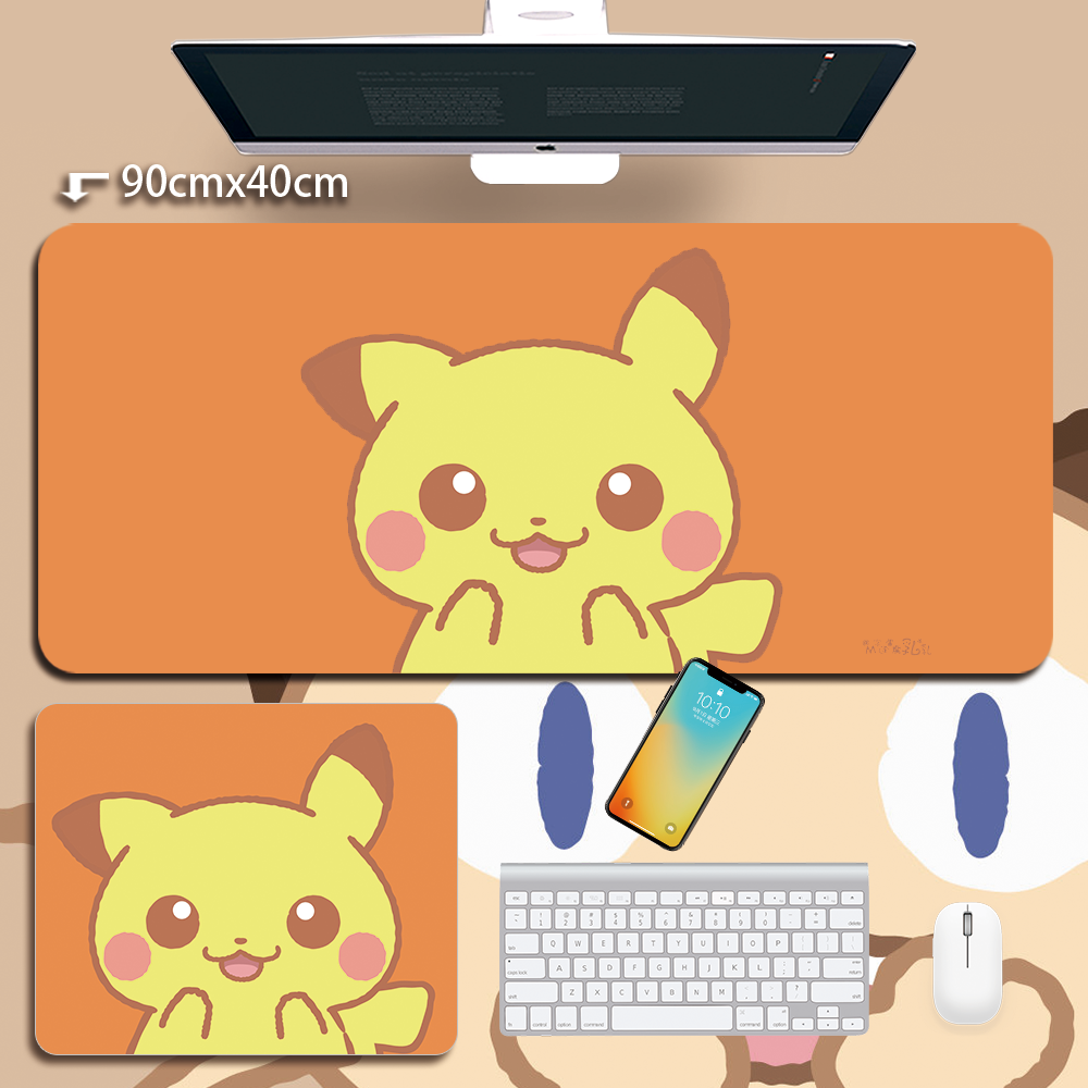 Leather Pokémon Pikachu Keyboa – обзор и цена Korean Desk Setup