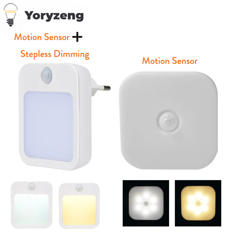 Motion Sensor LED Bulb EU Plug – обзор и цена Desk Setup White