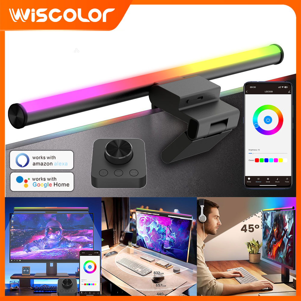 Screen Hanging Lamp Monitor Li – обзор и цена Desk Setup Black