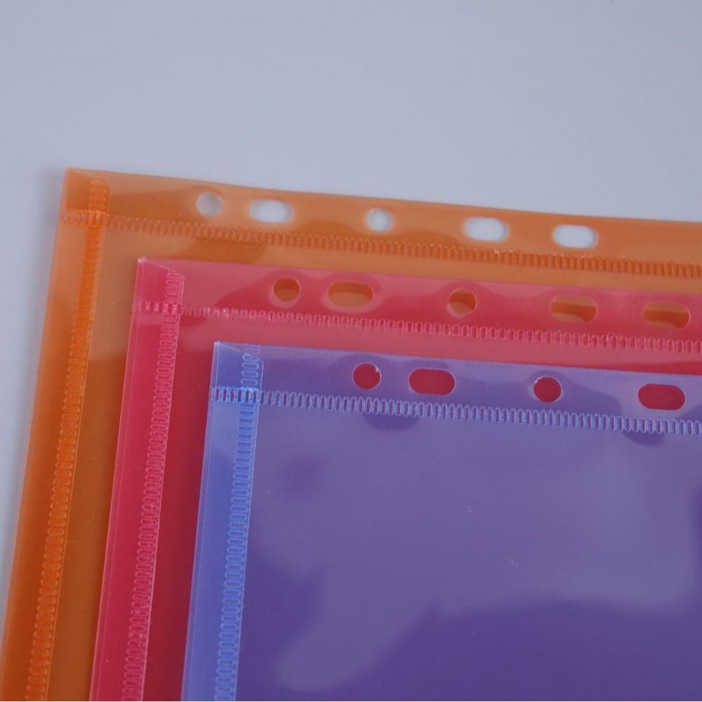 A4 Colorful Transparent File F – обзор и цена Ring Binder Box