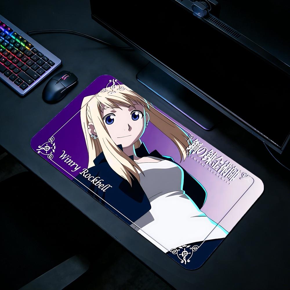 Gaming Mouse Pad FFullmetal Al – обзор и цена Desk Setup With Laptop