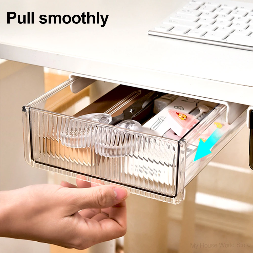 Under Desk Storage Drawers Sli – обзор и цена Desk Setup Organizer