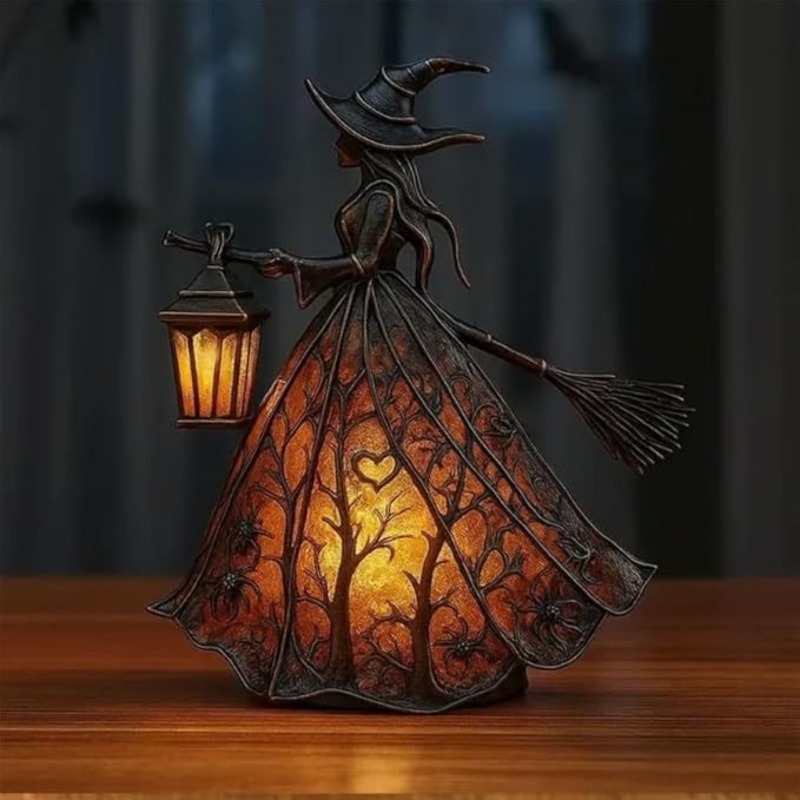 16cm/6.3in Halloween Witch Des – обзор и цена Desk Setup Lighting
