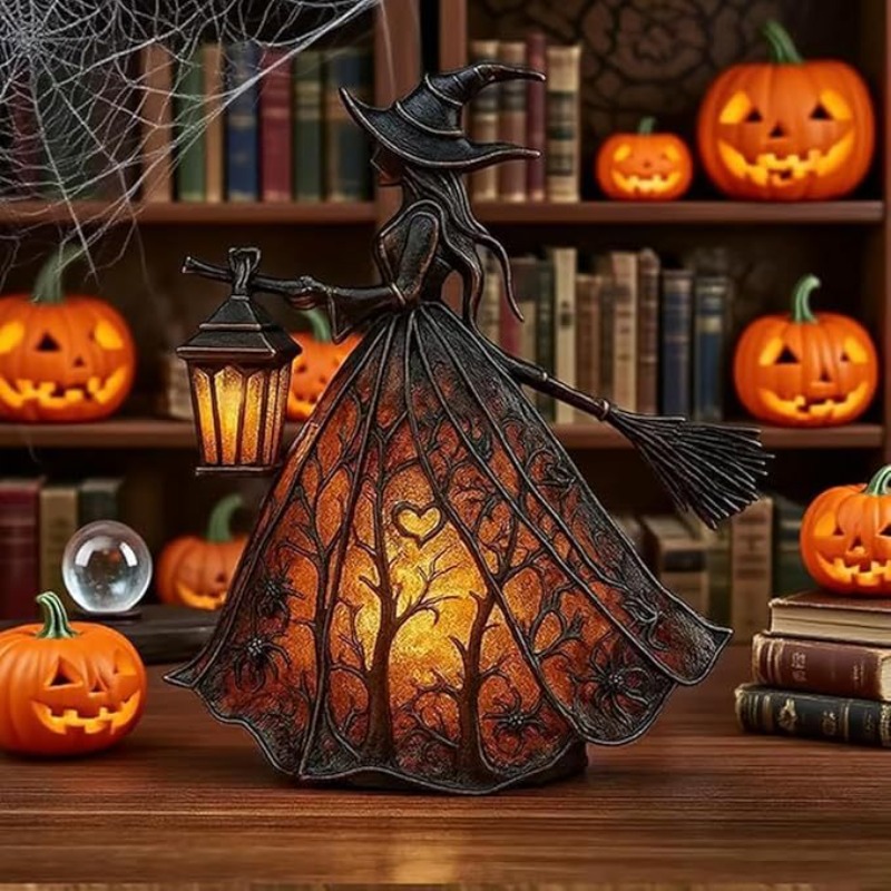16cm/6.3in Halloween Witch Des – обзор и цена Desk Setup Lighting