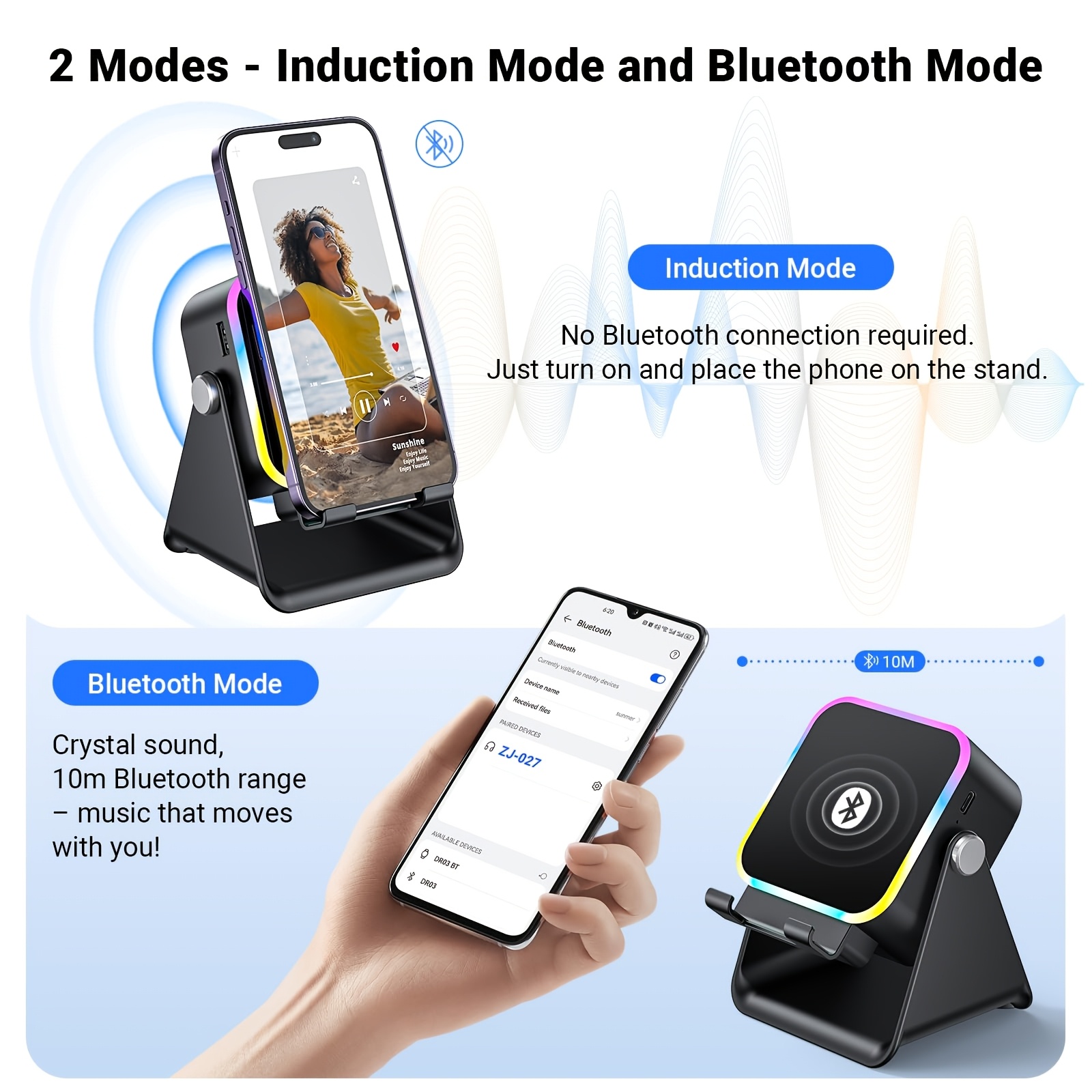 Smart RGB Colorful Light Bluet – обзор и цена Desk Setup With Speakers