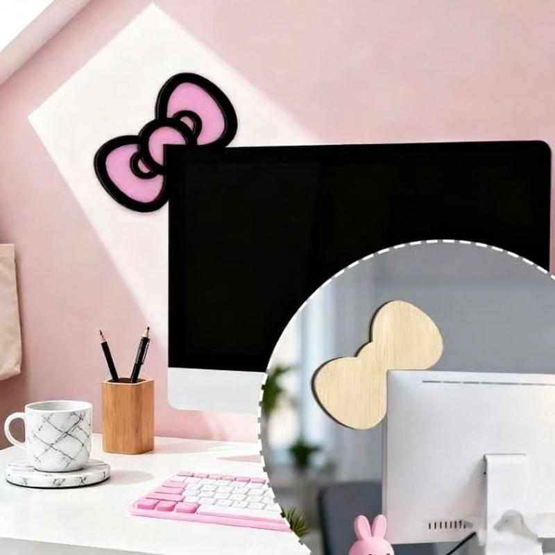 New 1/2Pcs Wooden Bowknot PC A – обзор и цена Desk Setup Pegboard