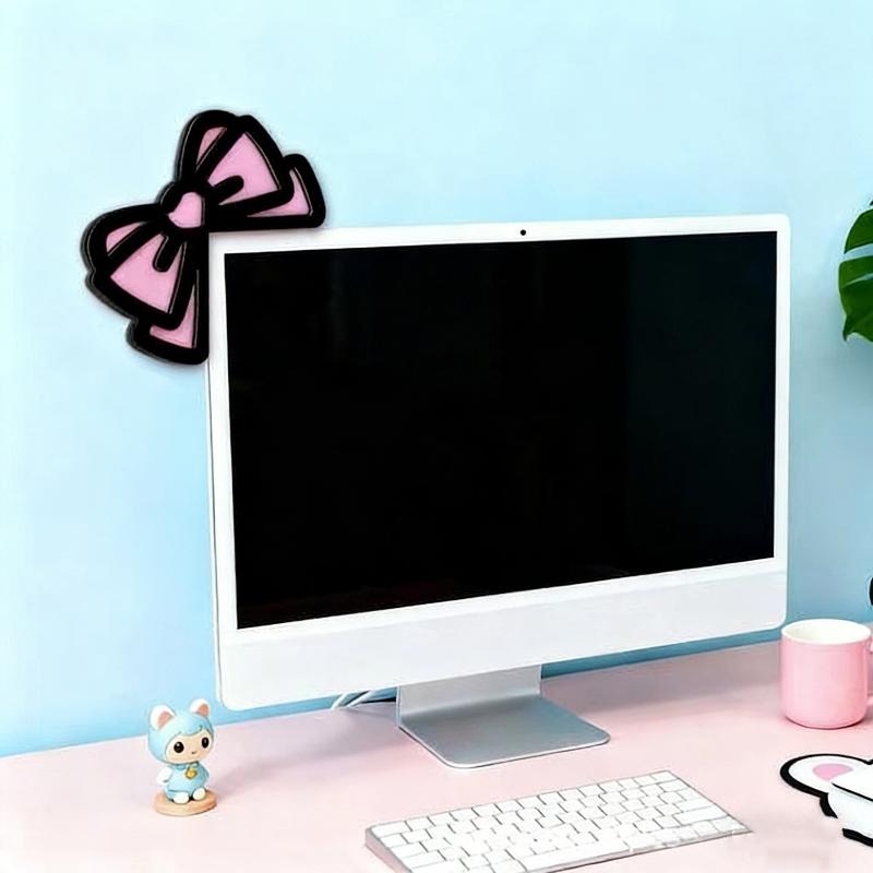 New 1/2Pcs Wooden Bowknot PC A – обзор и цена Desk Setup Pegboard