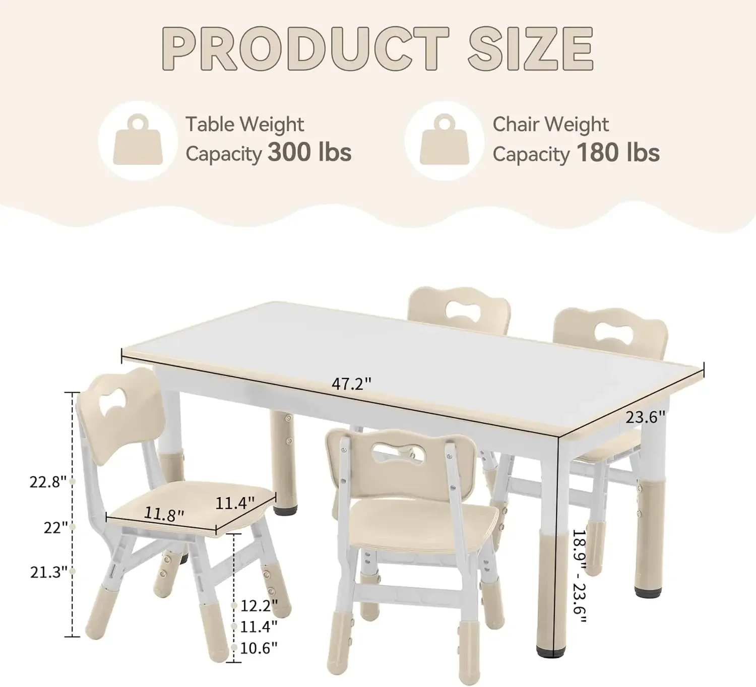 Kids Study Table and Chairs Se – обзор и цена Desk Setup Kit