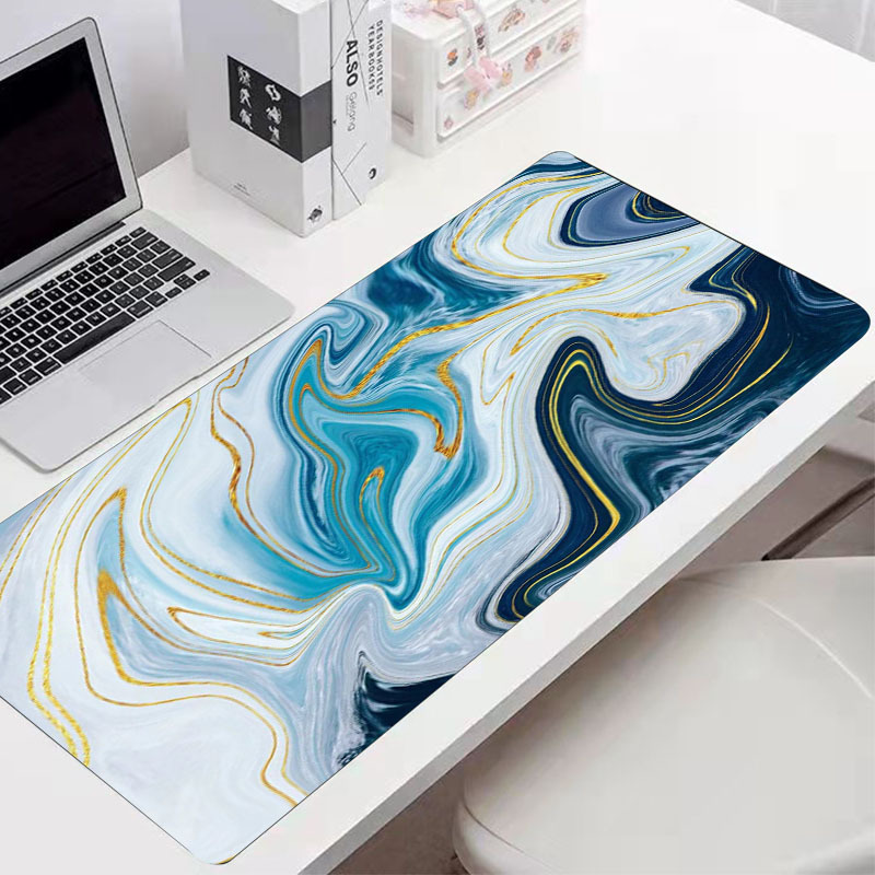 Large Colorful Art Gaming Mous – обзор и цена Desk Setup With Laptop