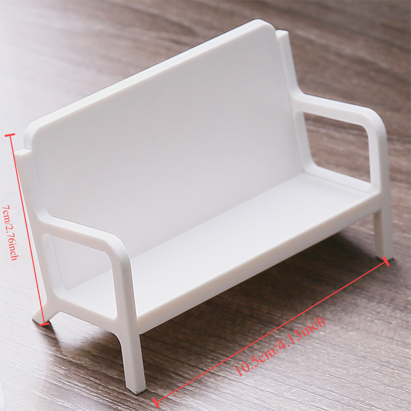 1pc Simple White Bench Style B – обзор и цена Desk Setup White