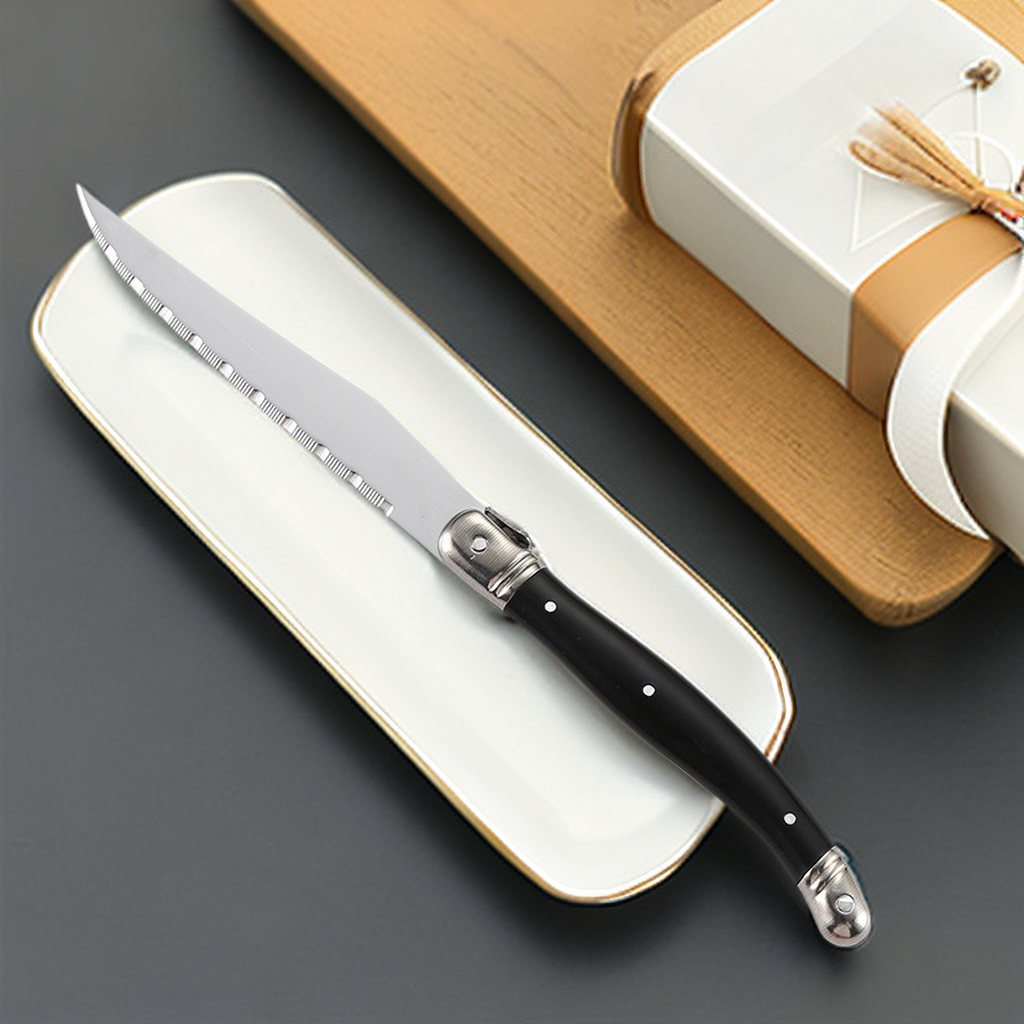 9'' Laguiole Steak Knives Set  – обзор и цена Desk Setup Black