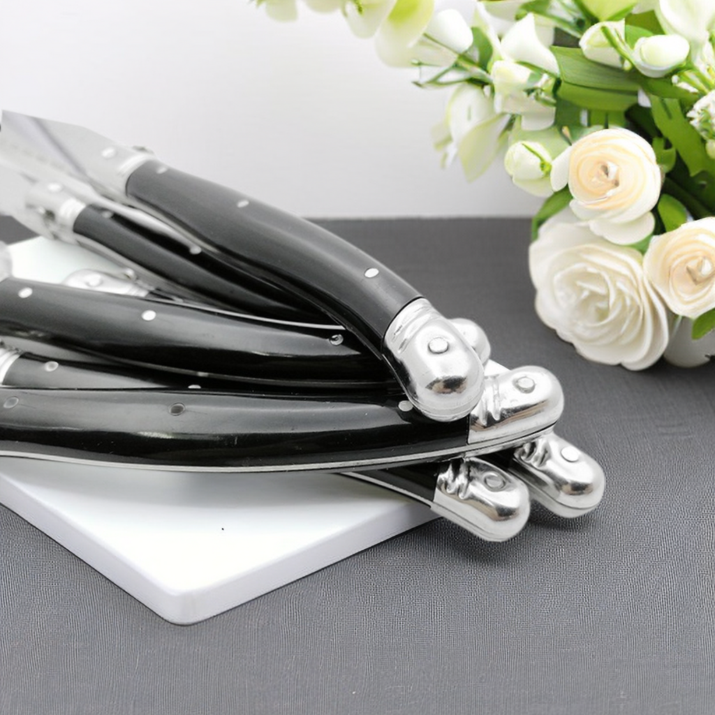 9'' Laguiole Steak Knives Set  – обзор и цена Desk Setup Black