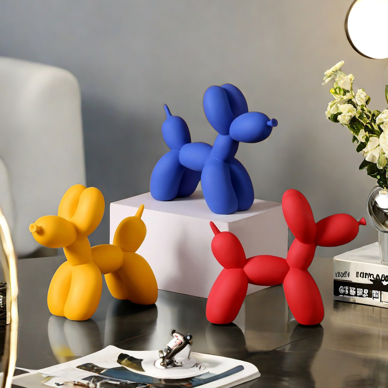 Lovely Color Resin Balloon Dog – обзор и цена Desk Setup Kit