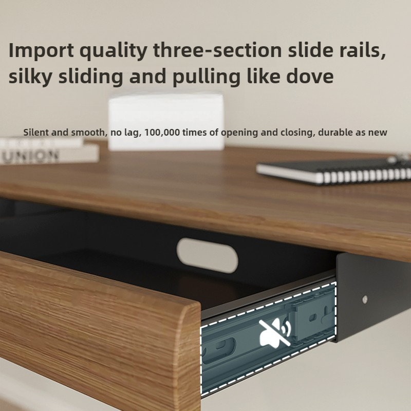 Walnut Wood Under Desk Drawer  – обзор и цена Desk Setup Organizer