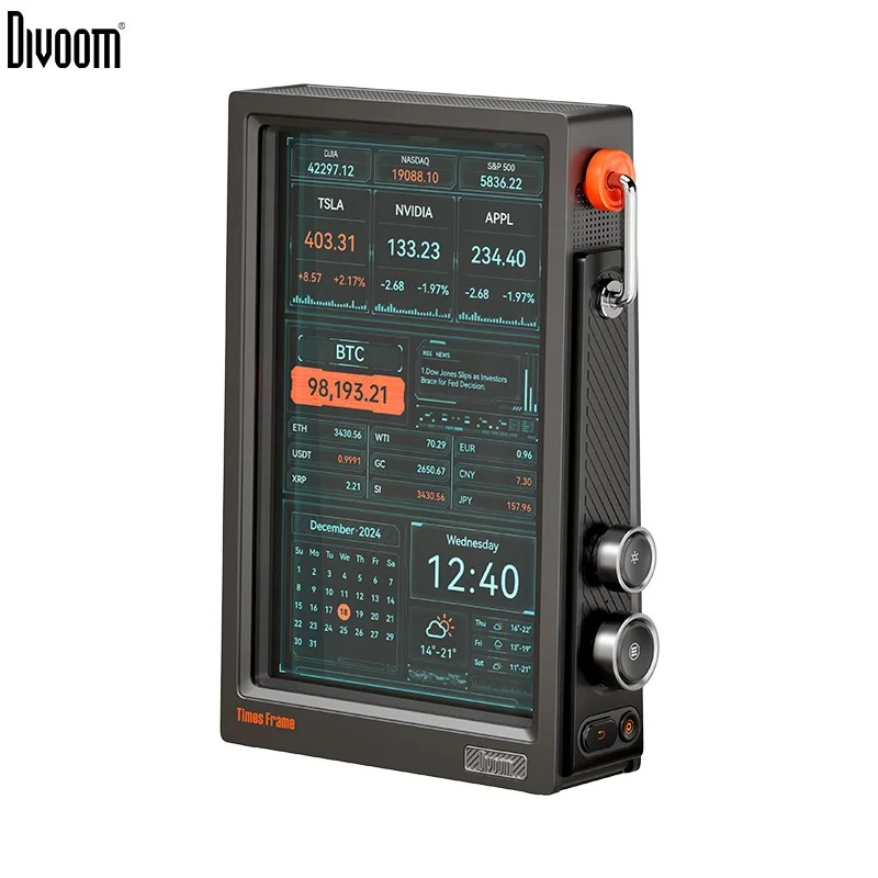Divoom Times Frame 10.1″ Smart – обзор и цена Desk Setup With Speakers