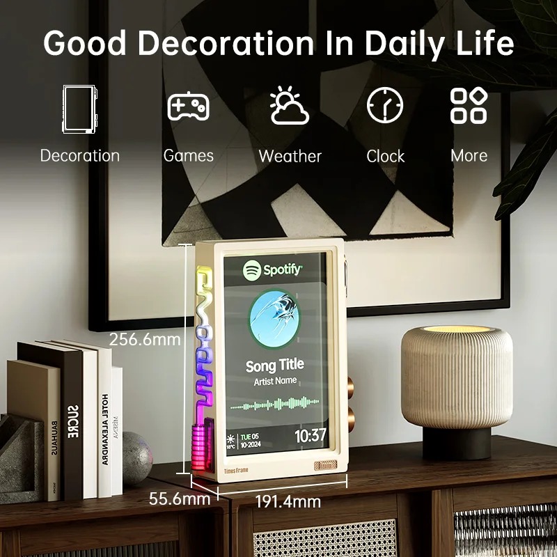 Divoom Times Frame 10.1″ Smart – обзор и цена Desk Setup With Speakers
