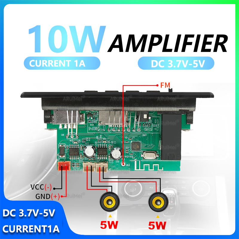 10W Complete Bluetooth 5.0 Amp – обзор и цена Desk Setup Kit