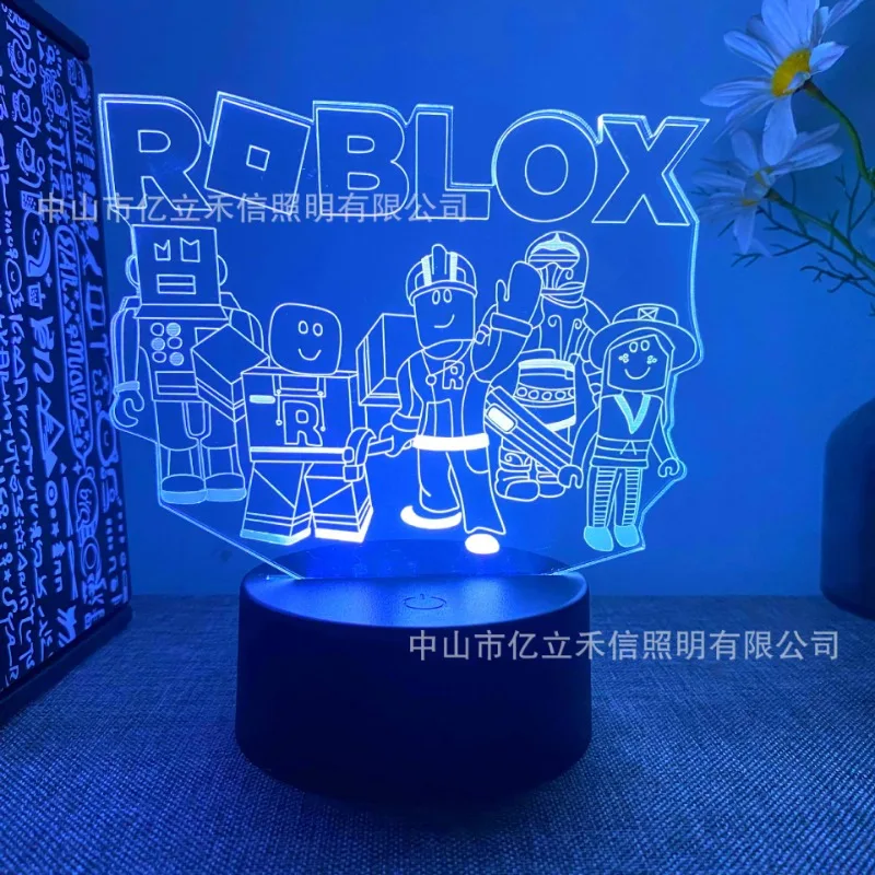Game Peripheral Roblox 3D Nigh – обзор и цена Desk Setup Lighting