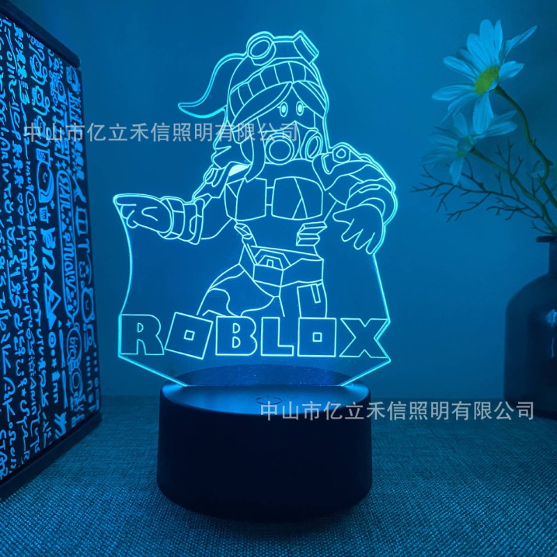 Game Peripheral Roblox 3D Nigh – обзор и цена Desk Setup Lighting