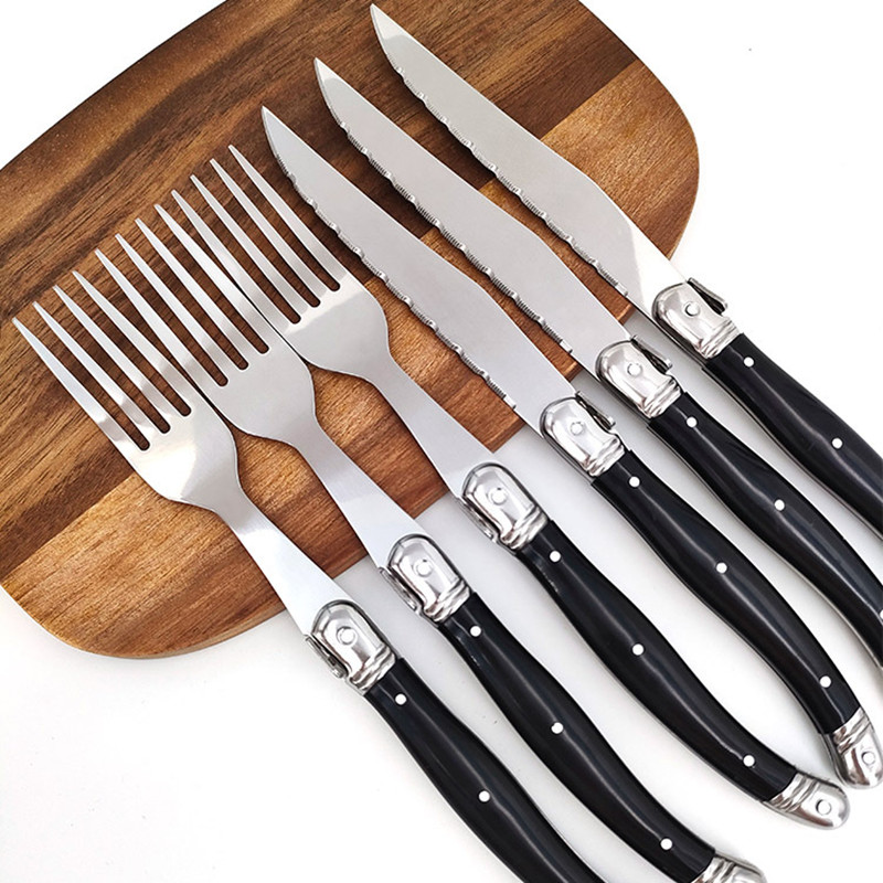 8'' Laguiole Style Black Steak – обзор и цена Desk Setup Black