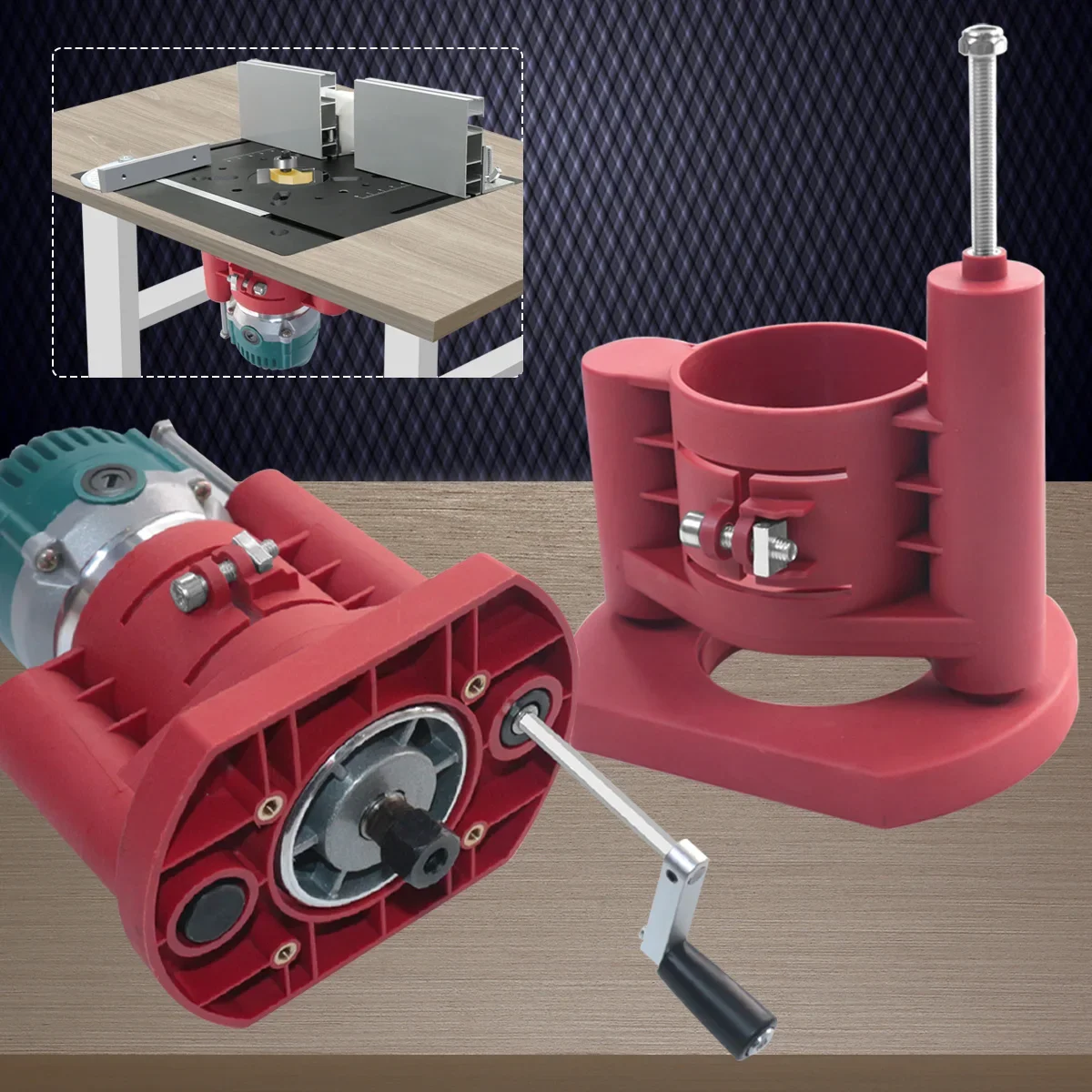 Precision Router Lift -Router  – обзор и цена Desk Setup Pegboard
