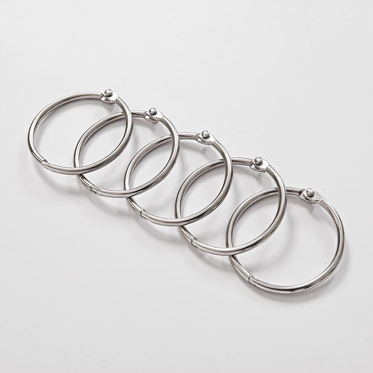 24 Pack Shower Curtain Rings,R – обзор и цена Ring Binder Box