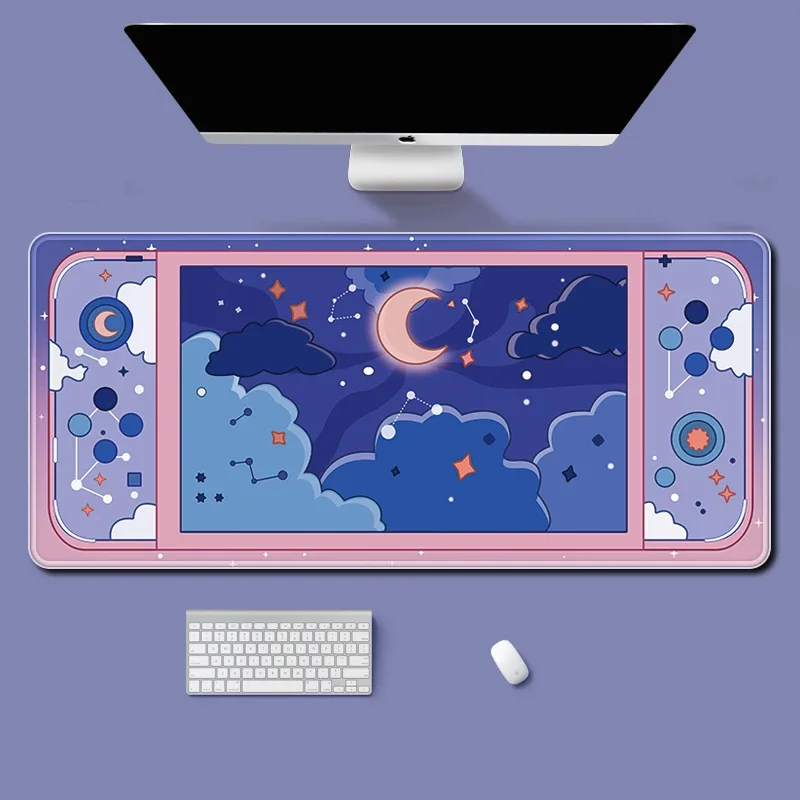 Moon and Stars Large Desk Mat  – обзор и цена Desk Setup Gadgets