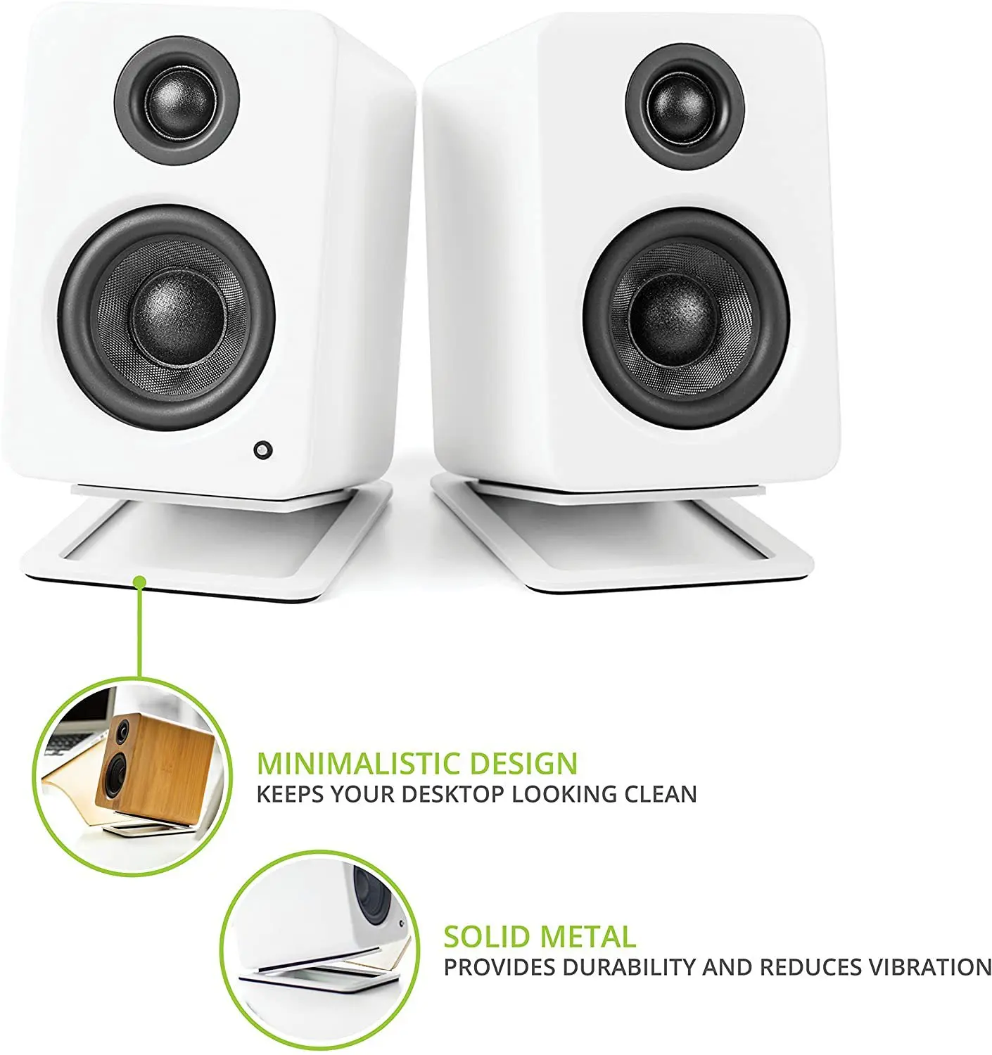 2pcs Desktop Speaker Stands fo – обзор и цена Desk Setup With Speakers