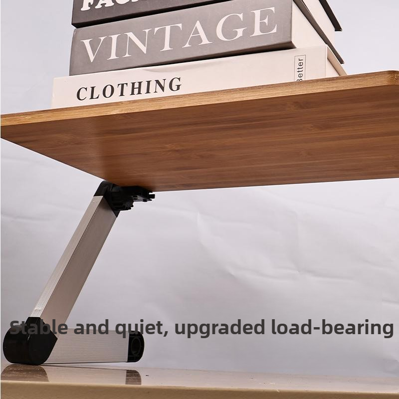 Adjustable Bamboo Bed Desk Fol – обзор и цена Desk Setup With Ipad