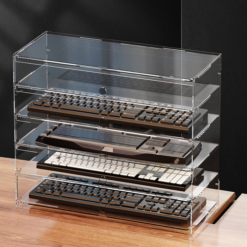 Premium Clear Acrylic Dustproo – обзор и цена Desk Setup Pegboard