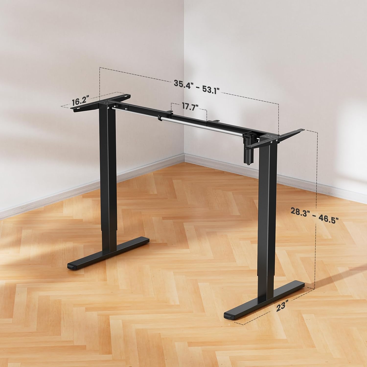 Electric Standing Desk Legs, 4 – обзор и цена Desk Setup Black