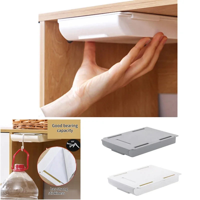 Hidden Storage Box Desk Storag – обзор и цена Desk Setup Organizer