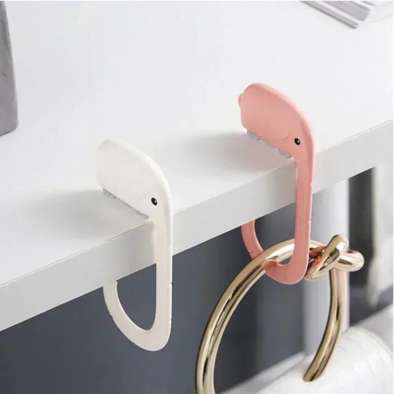Portable Bag Hook Hanger Cute  – обзор и цена Desk Setup Organizer