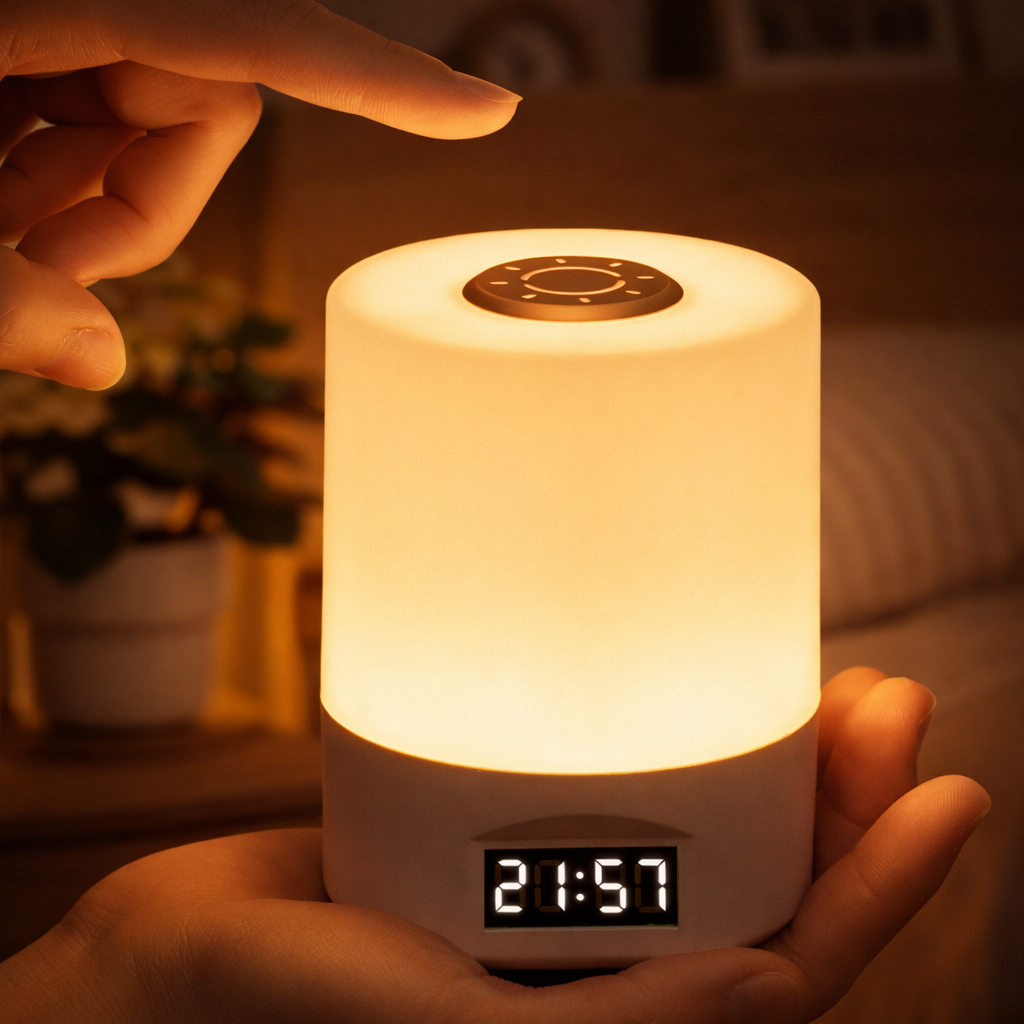 Touch Control Bedside Night Li – обзор и цена Desk Setup White